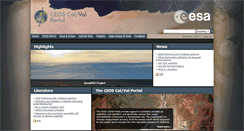Desktop Screenshot of calvalportal.ceos.org